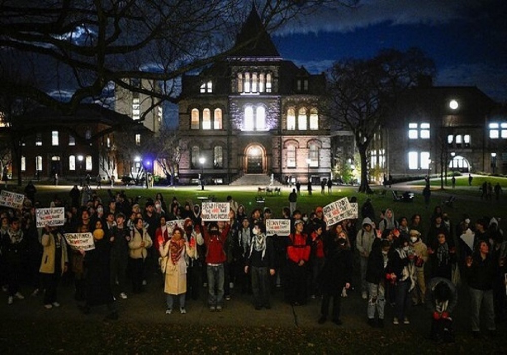 اعتصاب غذای اساتید دانشگاه در نیوجرسی