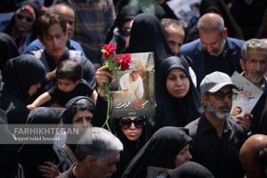 مراسم تشییع پیکر رئیس جمهور و همراهان شهیدش در تهران-2