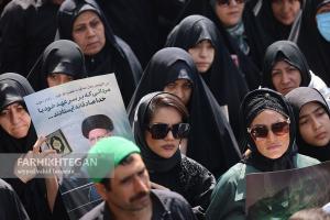 مراسم تشییع پیکر رئیس جمهور و همراهان شهیدش در تهران-2