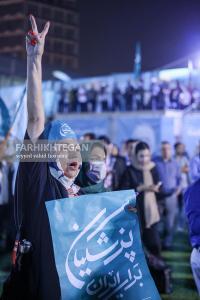 اجتماع هواداران «مسعود پزشکیان» در ورزشگاه حیدرنیا