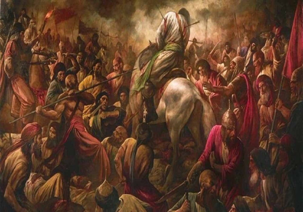 امام حسین(ع) با یک دنیا مواجه بود