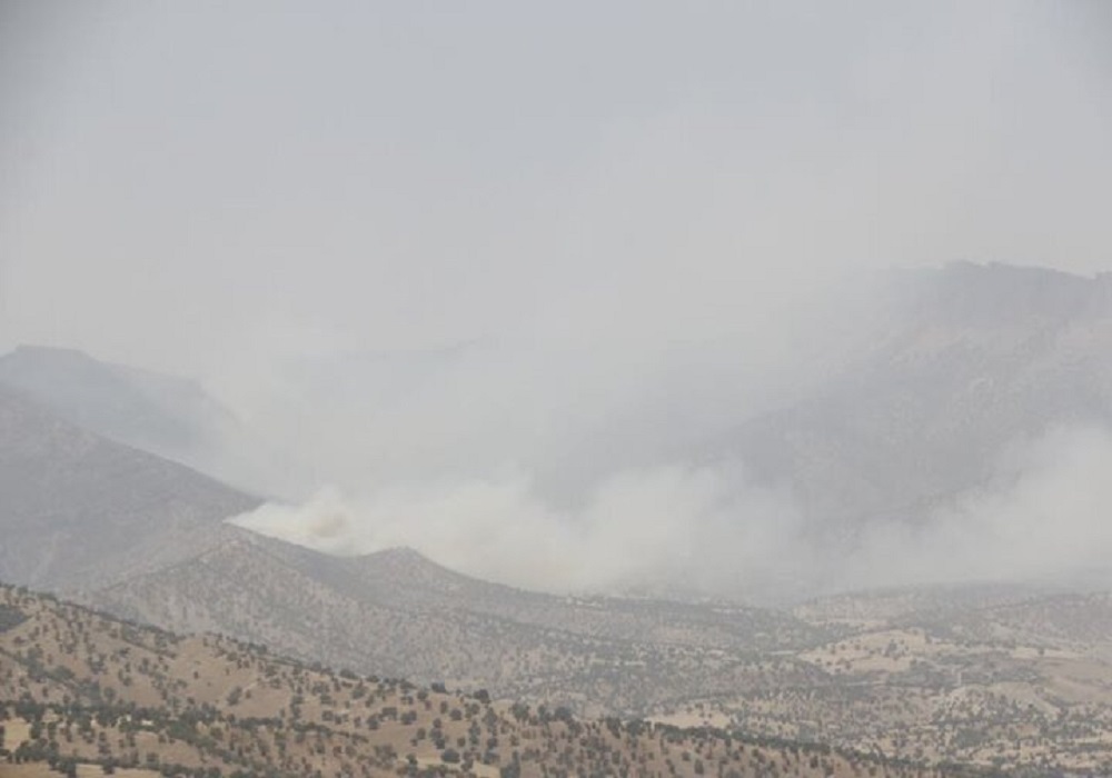 عامل انسانی علت آتش‌سوزی جنگل‌های جنوب خرم‌آباد بود