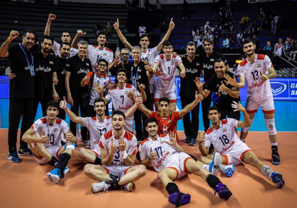 هت‌تریک قهرمانی جوانان والیبال ایران در آسیا