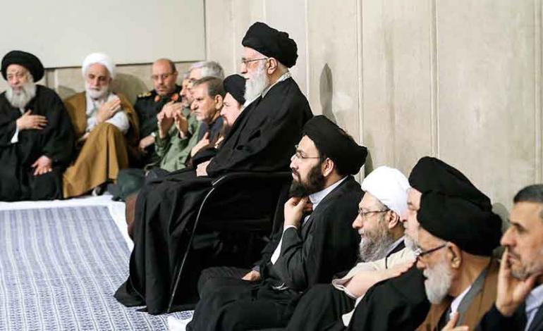 مراسم ترحیم آیت‌الله هاشمی رفسنجانی با حضور رهبر انقلاب