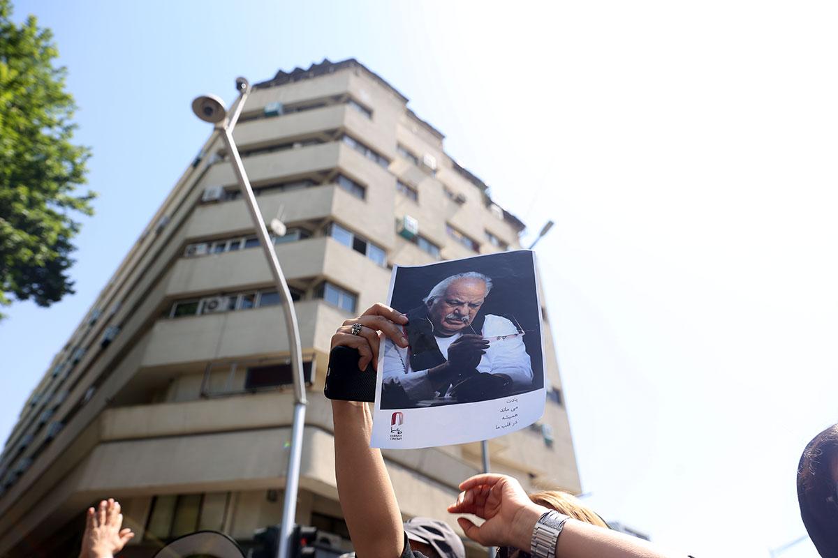 مراسم تشییع و بدرقه ناصر ملک‌مطیعی،‌ پیشکسوت سینمای ایران