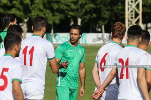 اولین تمرین تیم ملی امید به سرمربیگری فرهاد مجیدی