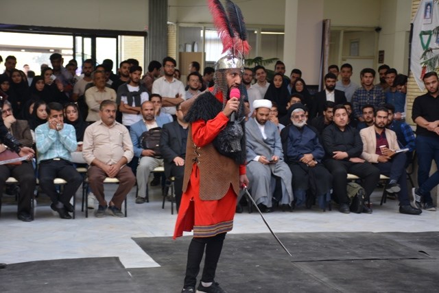 مراسم آیینی تعزیه‌خوانی در دانشگاه آزاد اسلامی مشهد برگزار شد