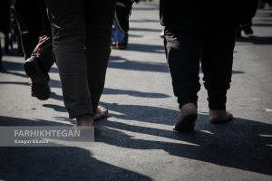 پیاده‌روی جاماندگان اربعین حسینی(ع) در تهران