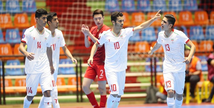 فوتسال ایران همچنان بر بام آسیا