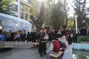 ایستگاه صلواتی هئیت قمر بنی هاشم در میدان گلها-تهران
