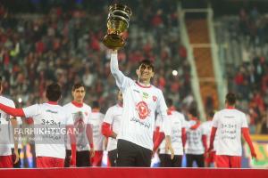 جشن قهرمانی پرسپولیس در سوپرجام فوتبال ایران