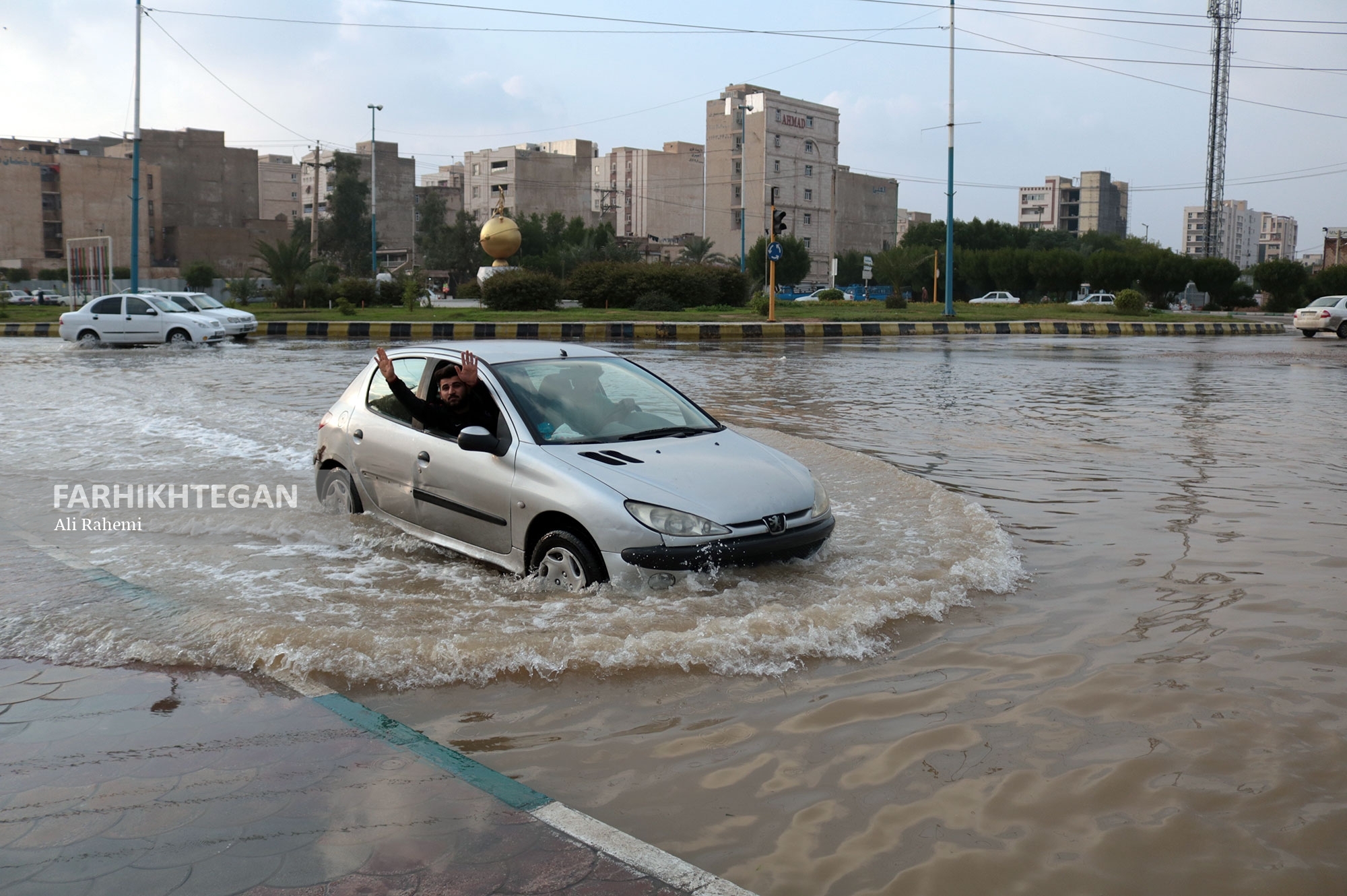 اهواز غرق در آب