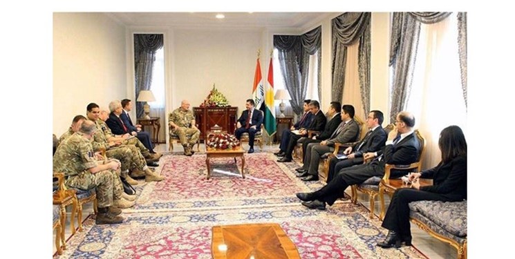 آمریکا به دنبال احداث ۴ پایگاه نظامی در کردستان عراق