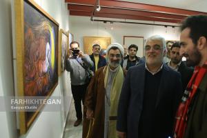 افتتاح نمایشگاه آثار هنری با محوریت ابعاد زندگی سپهبد شهید «حاج قاسم سلیمانی» 
