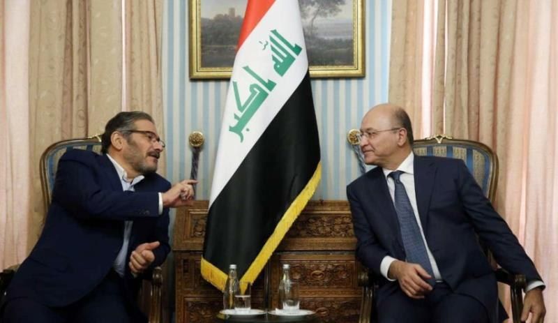 جزئیات گفتگوی شمخانی با رئیس جمهور عراق