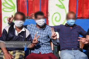 ضد عفونی کمپ ترک اعتیاد توسط گروه جهادی عماریون