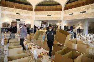 تامین و تهیه ده هزار بسته مواد غذایی توسط سازمان بسیج دانشجویی