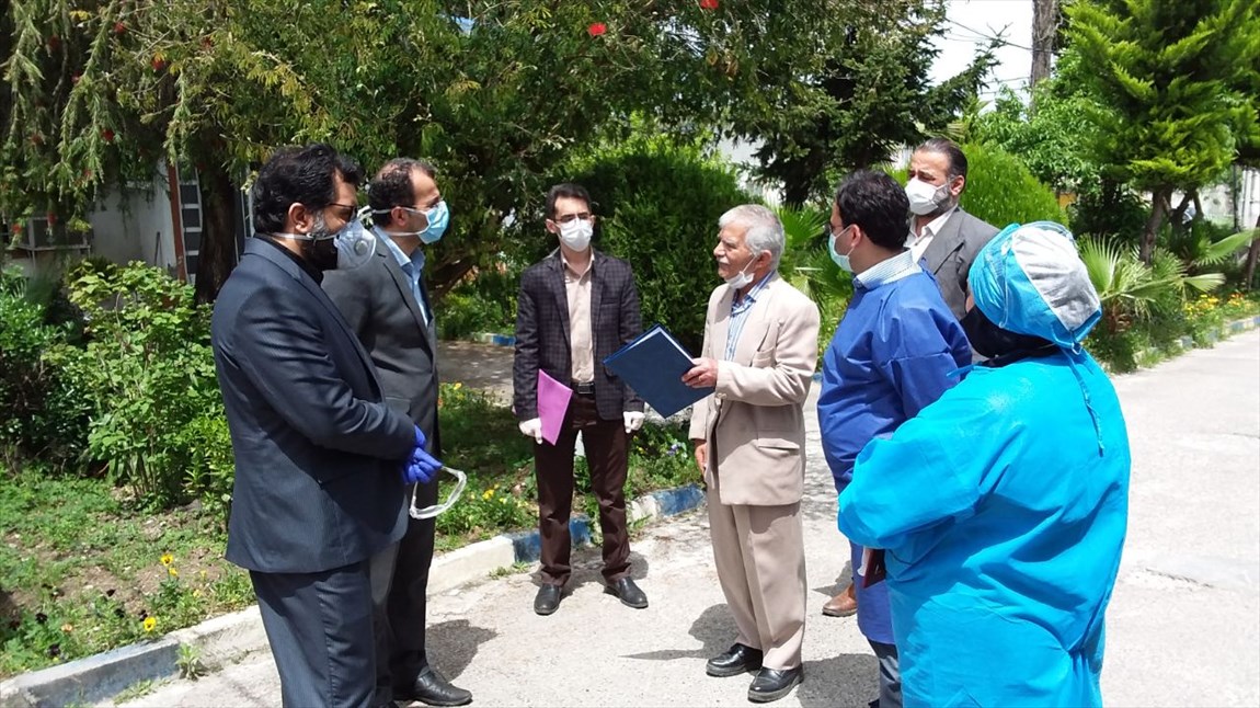 قدردانی از کادر درمانی بیمارستان احمد‌نژاد کتالم