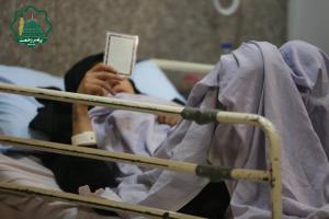 برگزاری مراسم شب احیا در بیمارستان فیروزآبادی توسط گروه جهادی پیامبر رحمت
