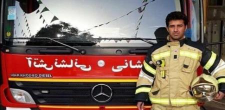 روایت ملکی از لحظه شهادت «مرتضی حیدری»؛ آتش‌نشان شهید 