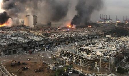 واکنش سران کشورهای مختلف به انفجار مهیب بندر بیروت