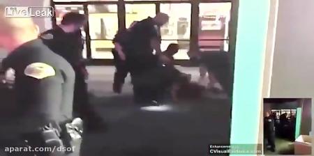  کتک زدن وحشیانه نوجوان سیاهپوست توسط پلیس آمریکا