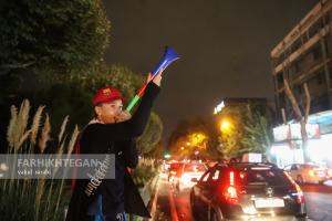 شادی هواداران پرسپولیس در تهران