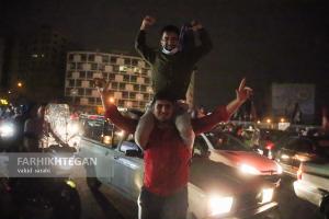 شادی هواداران پرسپولیس در تهران