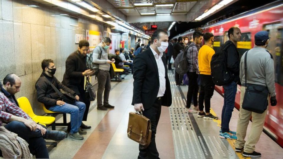 میزان رعایت فاصله گذاری اجتماعی در مترو فقط ۳۵ درصد
