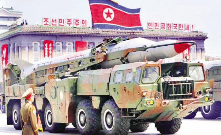 نمایش قدرت در مرز  کره‌شمالی