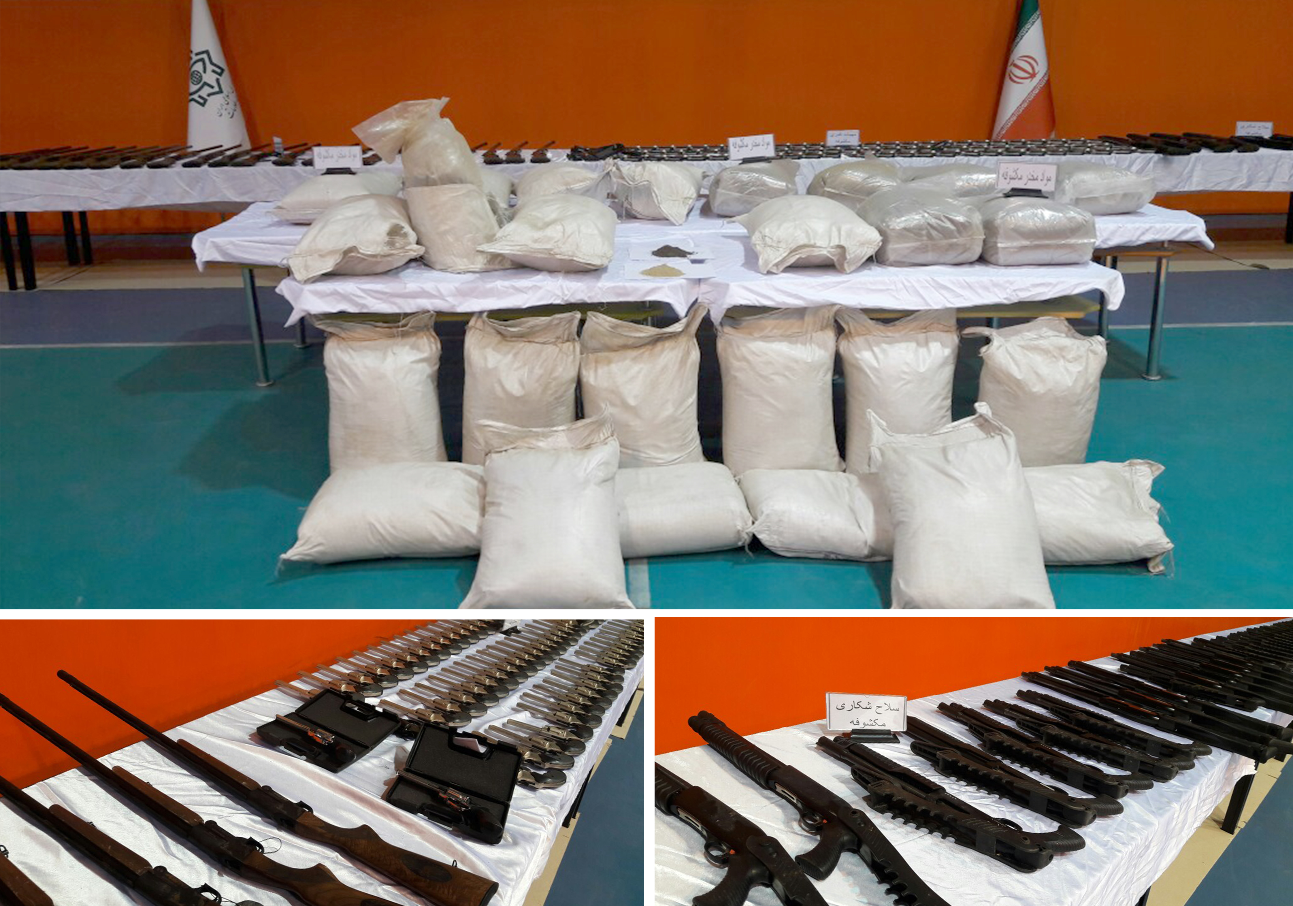 ضربه وزارت اطلاعات به باندهای سازمان یافته قاچاق سلاح و مهمات و مواد مخدر