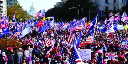 اردوکشی خیابانی در واشنگتن
