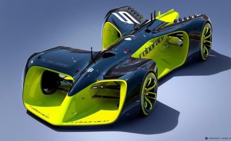 ساخت اولین خودروی مسابقه‌ای خودران