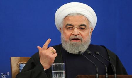 روحانی : توپ در زمین آمریکا است