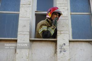 عملیات خنثی کردن نشت گاز توسط آتش نشانی تهران