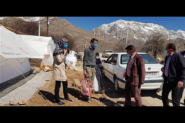 تداوم امدادرسانی دانشگاه آزاد اسلامی یاسوج به زلزله‌زدگان سی‌سخت