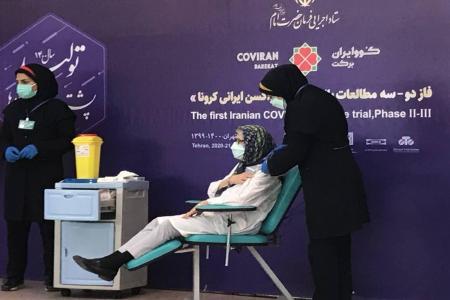 ویدئویی از آغاز مرحله سوم آزمایش انسانی واکسن کُوو ایران برکت