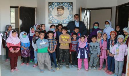 بهره برداری از ششمین  پروژه عام المنفعه "مدرسه  شهید امیر محمد  اژدری" در روستای چال خشک