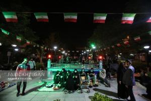 مراسم احیا شب بیست و یکم ماه رمضان در مسجد ارک-تهران