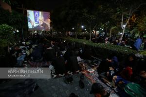 مراسم احیای شب 21 ماه رمضان در مسجد ارک-تهران