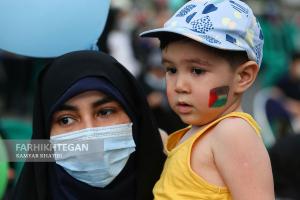 گردهمایی کودکان تهرانی به یاد کودکان مظلوم فلسطین
