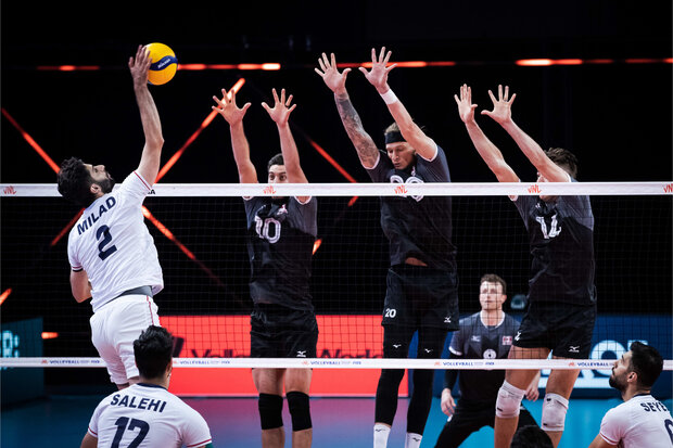 پیروزی تیم ملی والیبال ایران برابر کانادا/ دومین برد شاگردان الکنو