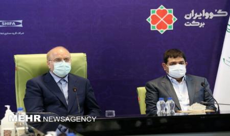 قالیباف از کارخانه تولید نخستین واکسن ایرانی کرونا بازدید کرد