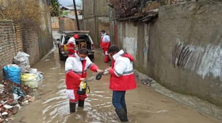 امدادرسانی به ۷۳۷ نفر طی سیل و آب گرفتگی در ۱۰ استان کشور
