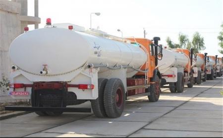 ارسال۳۰۰ تانکر آب توسط سپاه صاحب‌الزمان(عج) اصفهان به خوزستان