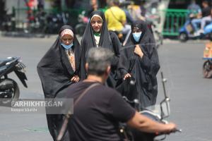 لطیفه‌ای به نام  رعایت پروتکل کرونا در سطح شهر تهران