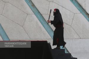 مجلس تعزیه خوانی تعزیت خورشید در کنار برج آزادی تهران