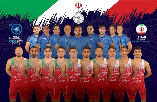 تیم ملی کشتی آزاد ایران روی سکوی سوم جهان ایستاد