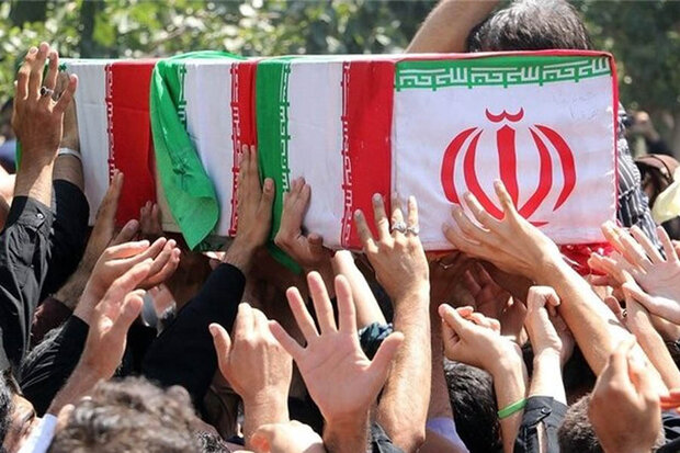 پیکر دو شهید گمنام دفاع مقدس در تهران تشییع شد