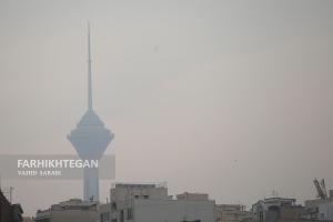 تشدید آلودگی هوای امروز تهران